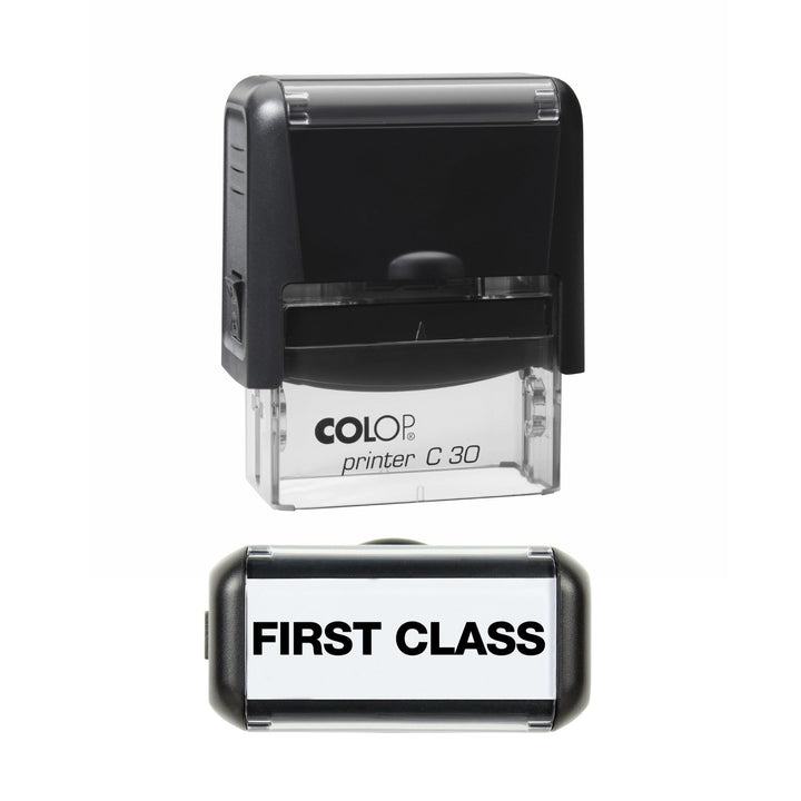 First Class - Self-Inking Stamp - COLOP C30 - 45 x 18mm