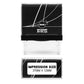 Custom Self-Inking Signature Stamp - Upload Your Signature - 37mm x 12mm