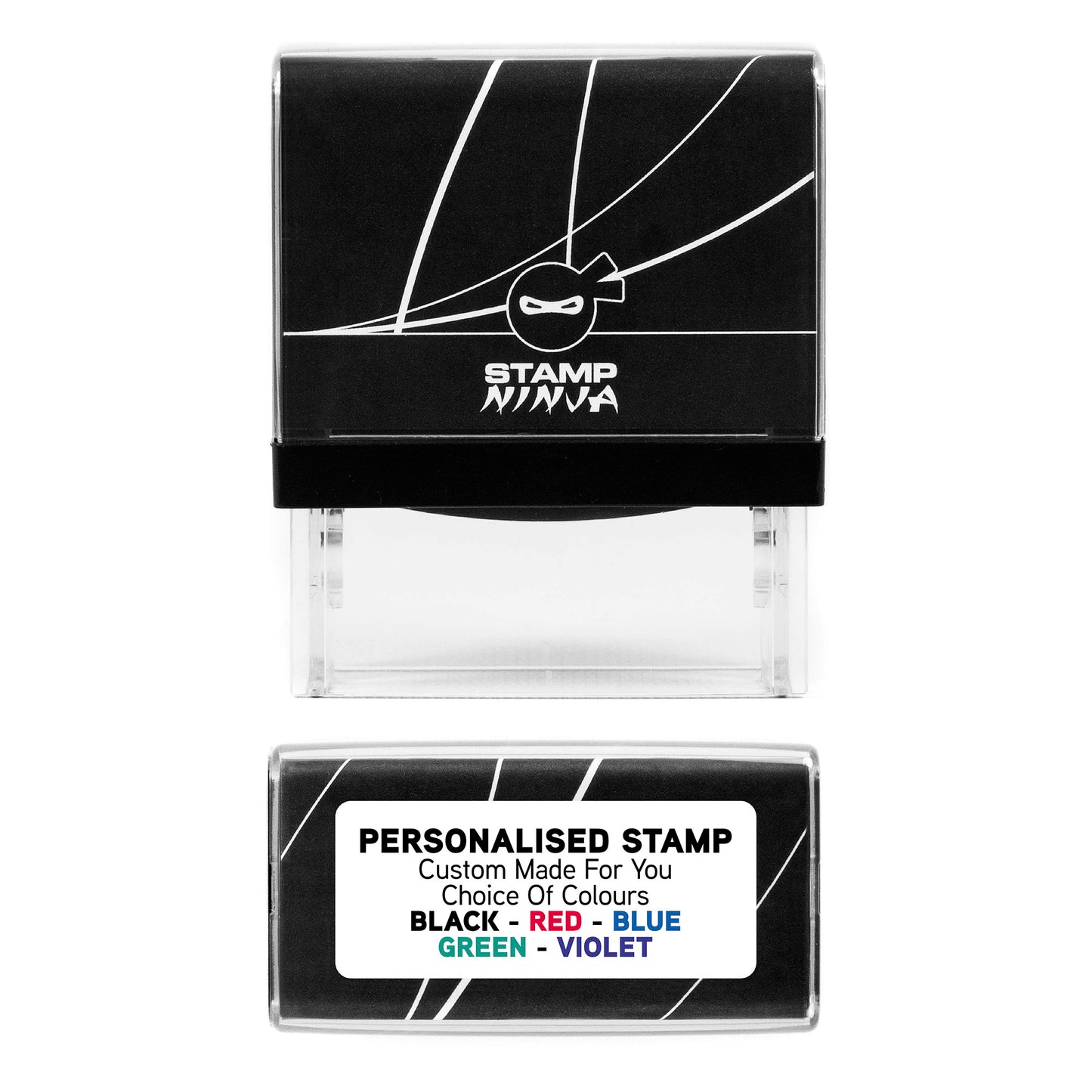 Custom Self-Inking Signature Stamp - Upload Your Signature - 48mm x 18mm