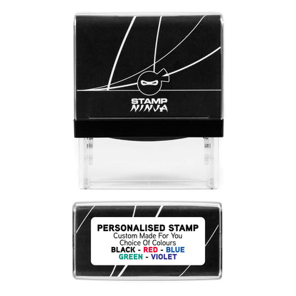 Custom Self-Inking Signature Stamp - Upload Your Signature - 48mm x 18mm
