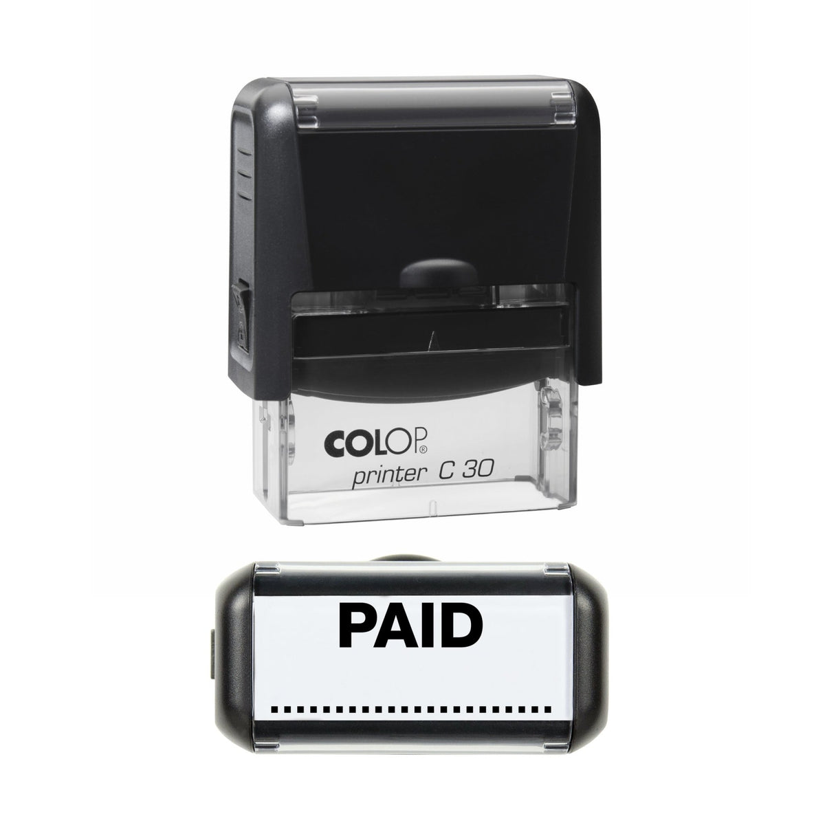 Paid Stamp, 45 x 18mm, COLOP C30