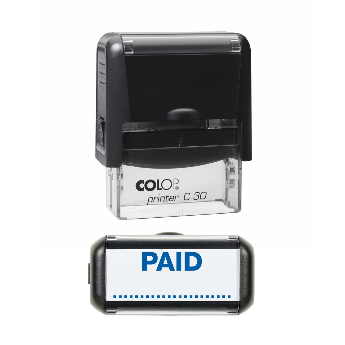 Paid Stamp, 45 x 18mm, COLOP C30