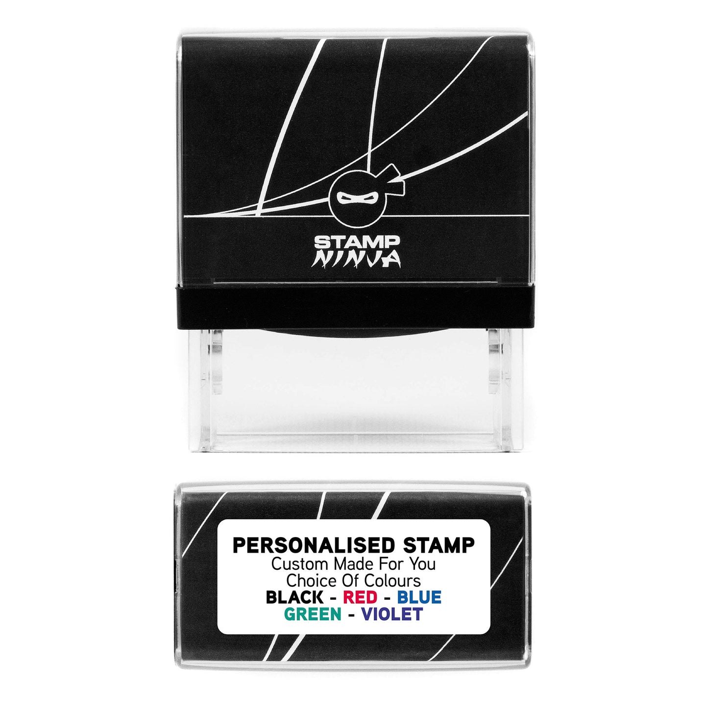 Personalised Custom Made Self - Inking Stamp - 48mm x 18mm