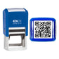 Personalised QR Code Stamp – Custom URL Stamp - 43mm - QR Code Only