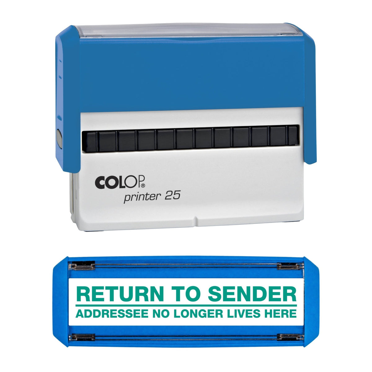 Return To Sender - Rubber Stamp - COLOP P25 - 75mm x 11mm Impression