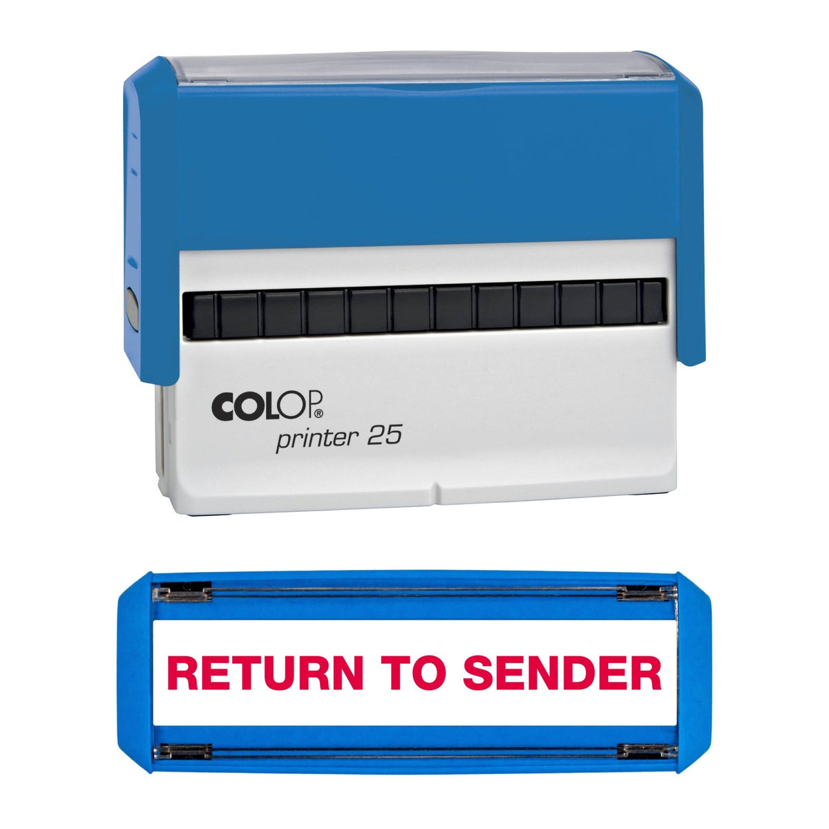 Return To Sender - Rubber Stamp - COLOP P25 - 75mm x 5mm Impression