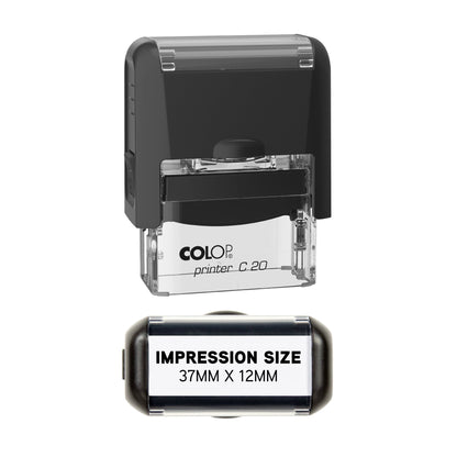 Rule 39 Legal Correspondence Stamp | Self Inking Red Office Stamp | Prison Rule 39 Mail Marking Stamp for Solicitors, Legal Firms & Prison Correspondence | 37mm x 12mm