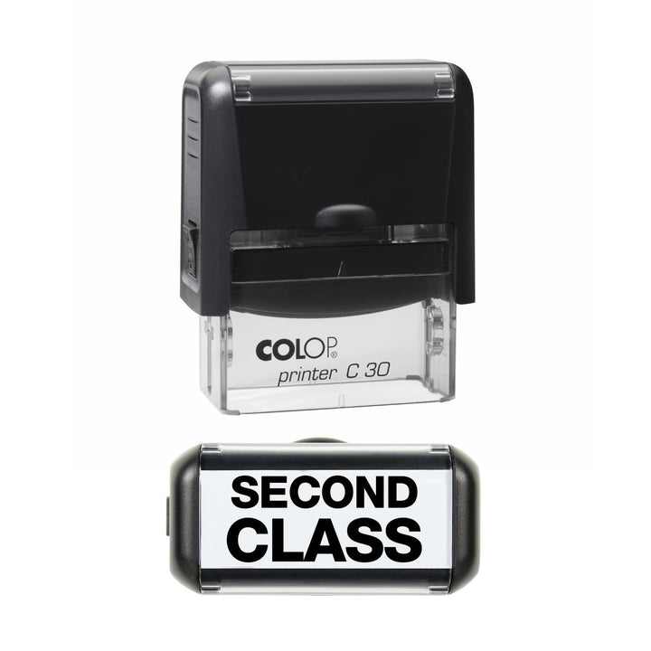 Second Class - Self-Inking Stamp - COLOP C30 - 45 x 18mm