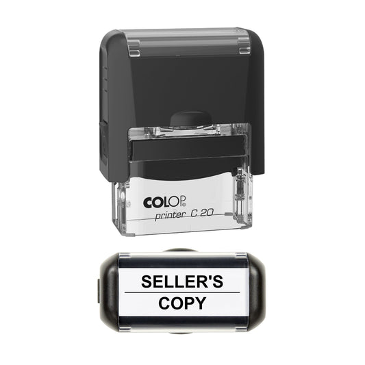 Seller's Copy Stamp, 37 x 12mm, COLOP C20