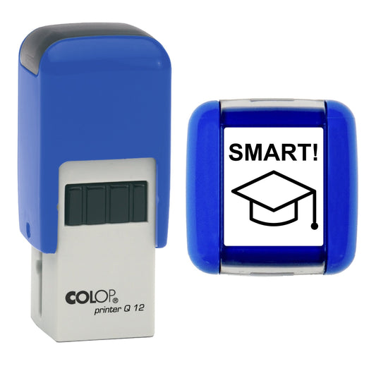 Smart Graduation Cap Stamp, 12 x 12mm, COLOP Q12