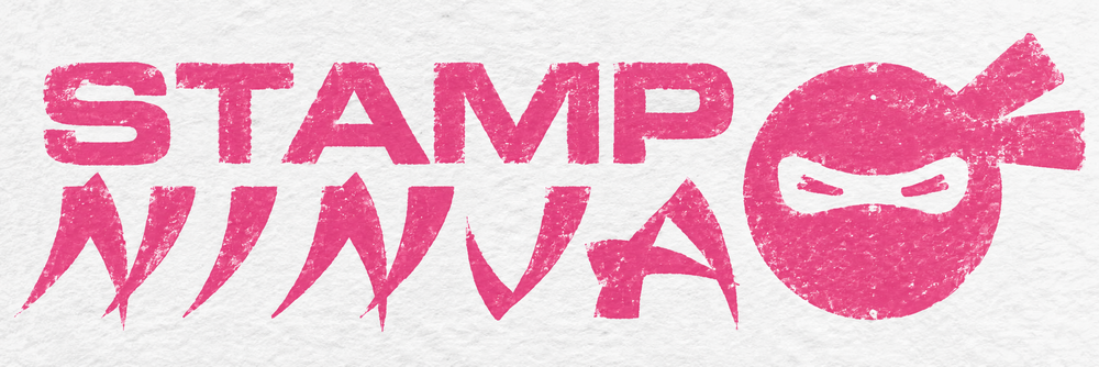 Soft Pink self-inking stamp impression colour