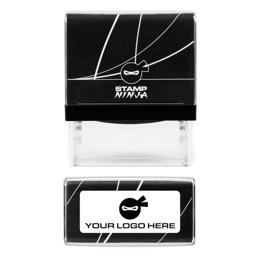 Custom Logo Stamp - Personalised - Upload Your Logo - 45mm x 18mm
