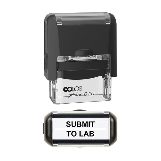 Submit To Lab Stamp, 37 x 12mm, COLOP C20