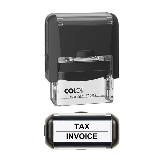 Tax Invoice Stamp, 37 x 12mm, COLOP C20