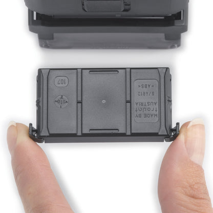 48 x 18mm - Custom Made Self - Inking Rubber Stamp - Up to 5 Lines of Personalised Text