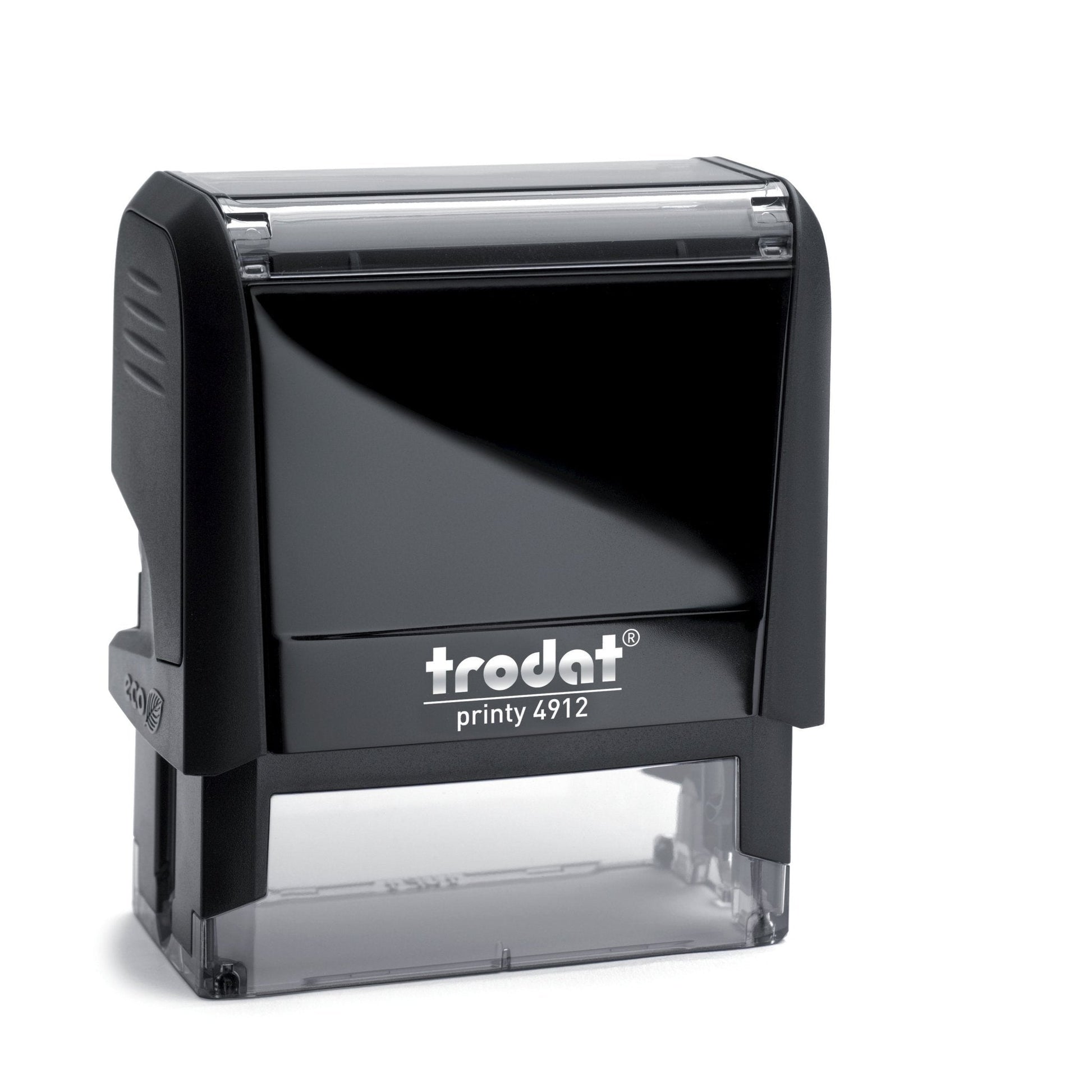 48 x 18mm - Custom Made Self - Inking Rubber Stamp - Up to 5 Lines of Personalised Text
