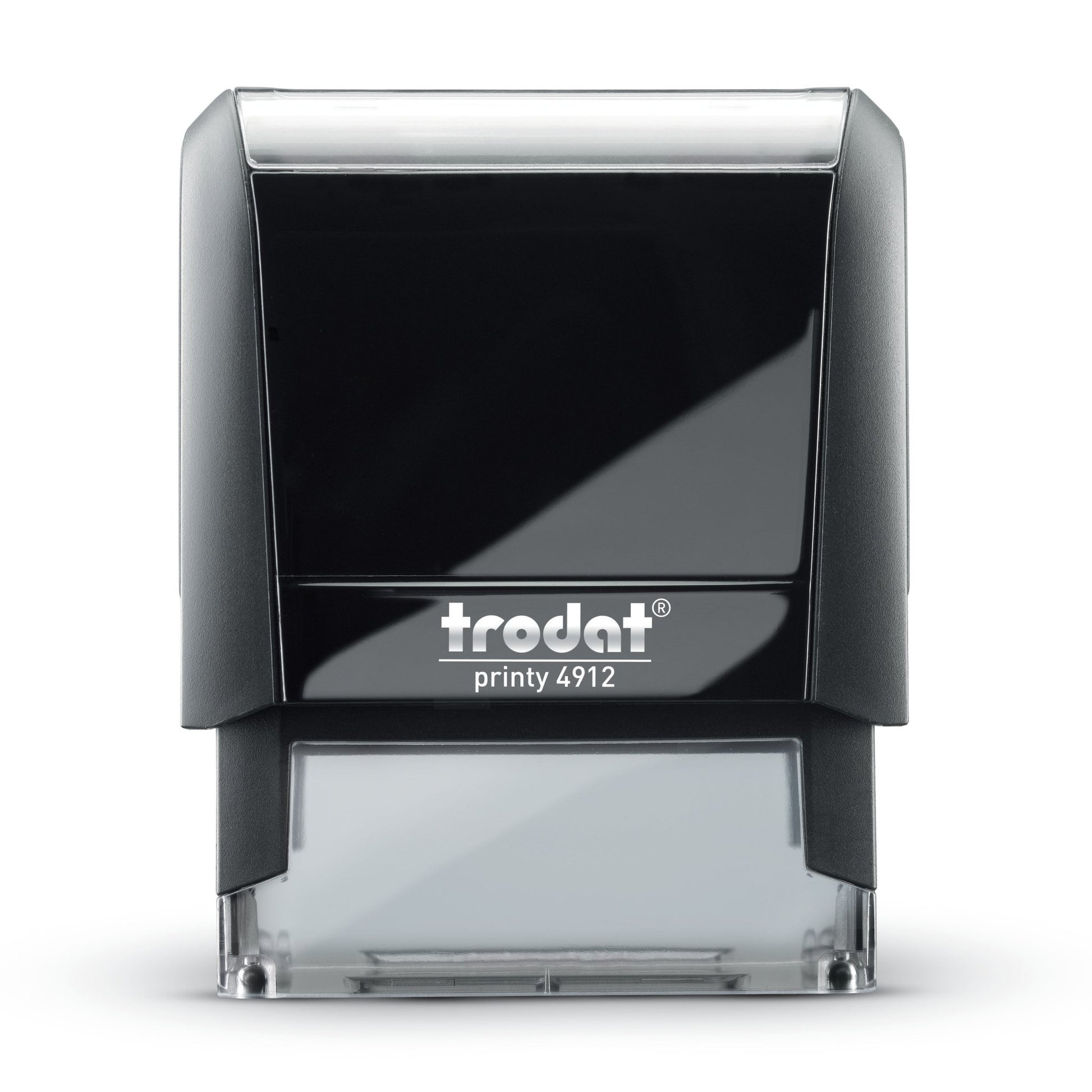 48 x 18mm - Premium Personalised Custom Made Self-Inking Rubber Stamp - Up to 5 Lines of Customised Text