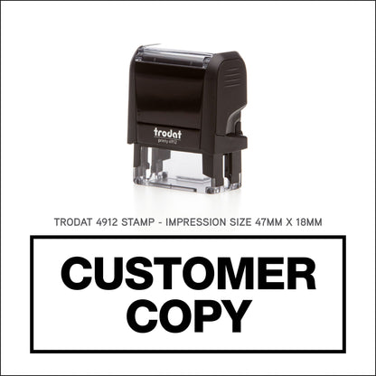 Customer Copy - Border - Trodat 4912 - 47mm x 18mm Impression