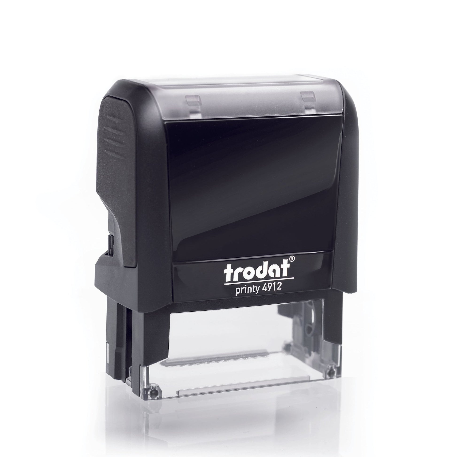 Fragile Do Not Stack Rubber Stamp - Trodat 4912 - 45mm x 18mm Impression