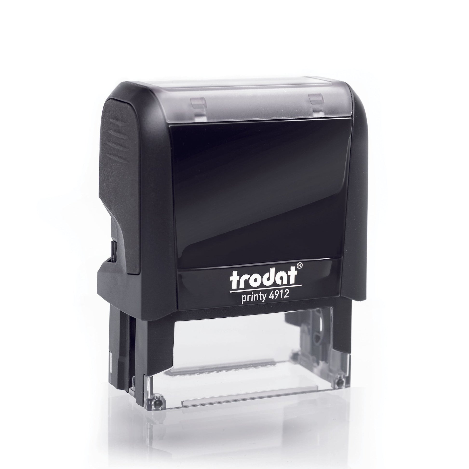 Fragile Do Not Stack Rubber Stamp - Trodat 4912 - 45mm x 18mm Impression